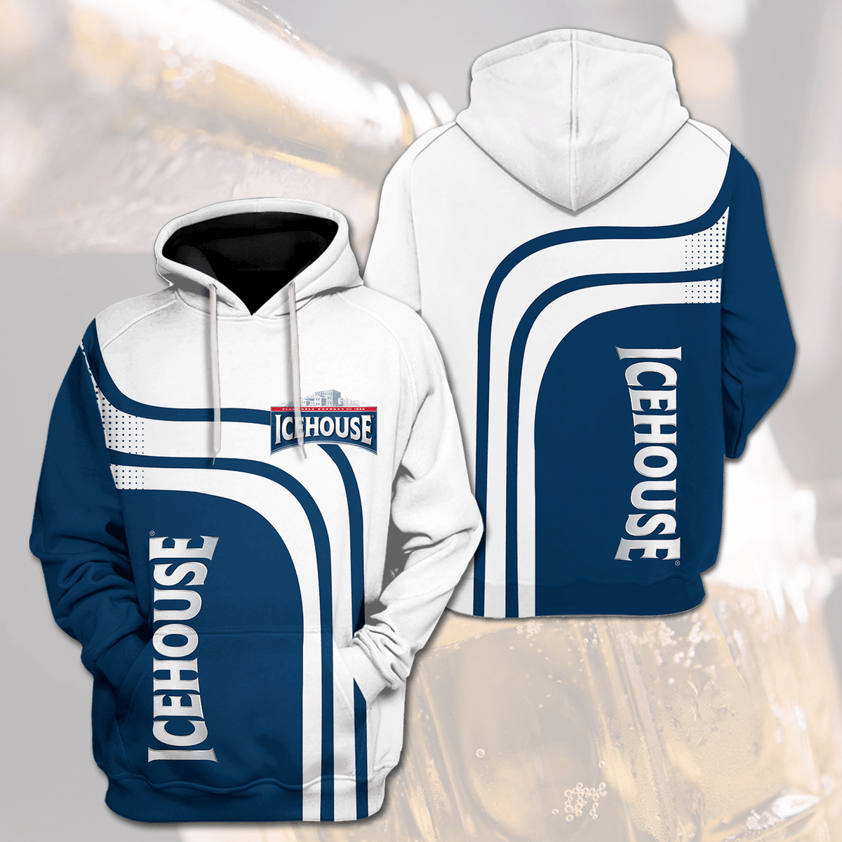 Icehouse Beer 3d Hoodie