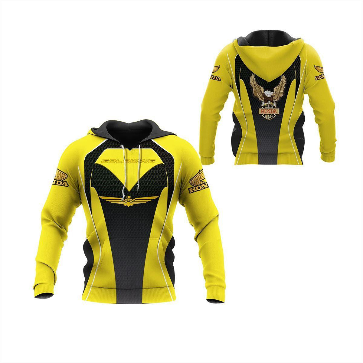 Honda Gold Wing Shirt Fan Gift 137, Stylist Unisex 3d Hoodie Zip Hoodie