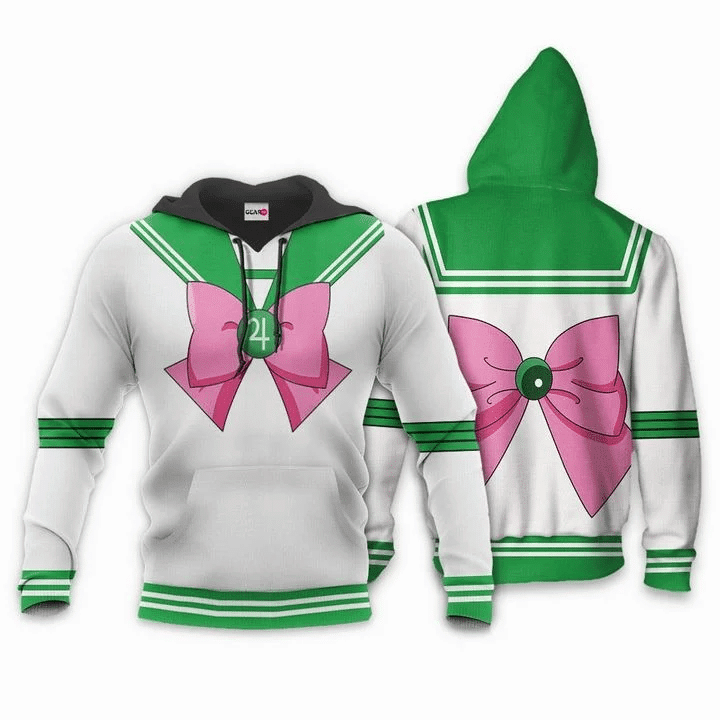 Sailor Jupiter Sailor Moon Anime Manga For Men And Women 3d Hoodie Zip Hoodie